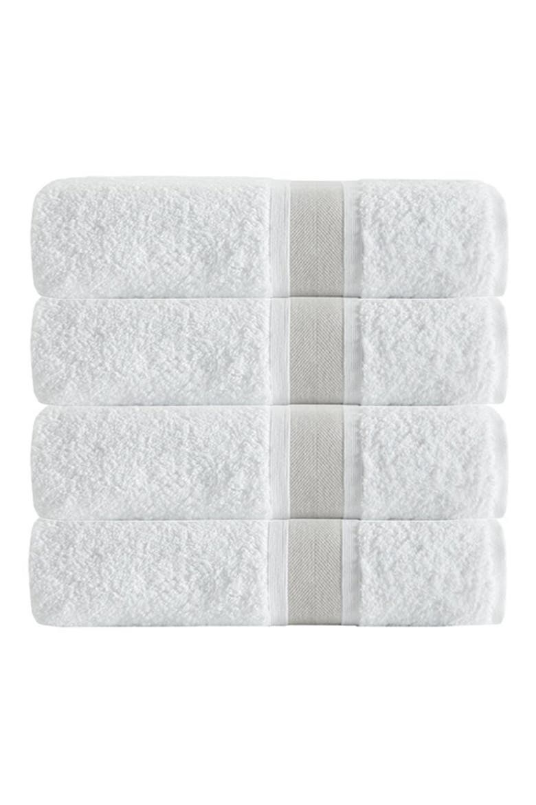 ENCHANTE HOME Unique Turkish Cotton Beige Bath Towel - Set of 4, Alternate, color, BEIGE