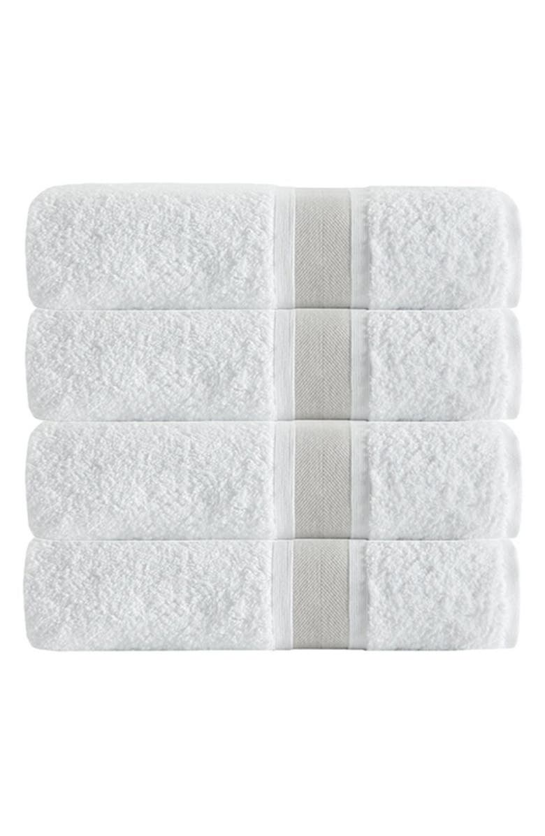 DePera ENCHANTE HOME Unique Turkish Cotton Beige Bath Towel - Set of 4, Alternate, color, 