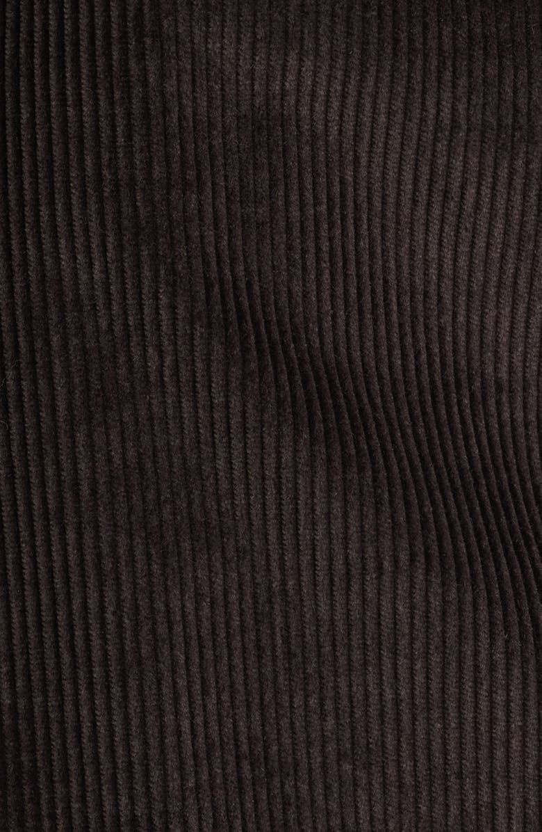 Madewell Corduroy Miniskirt, Alternate, color, Black Walnut