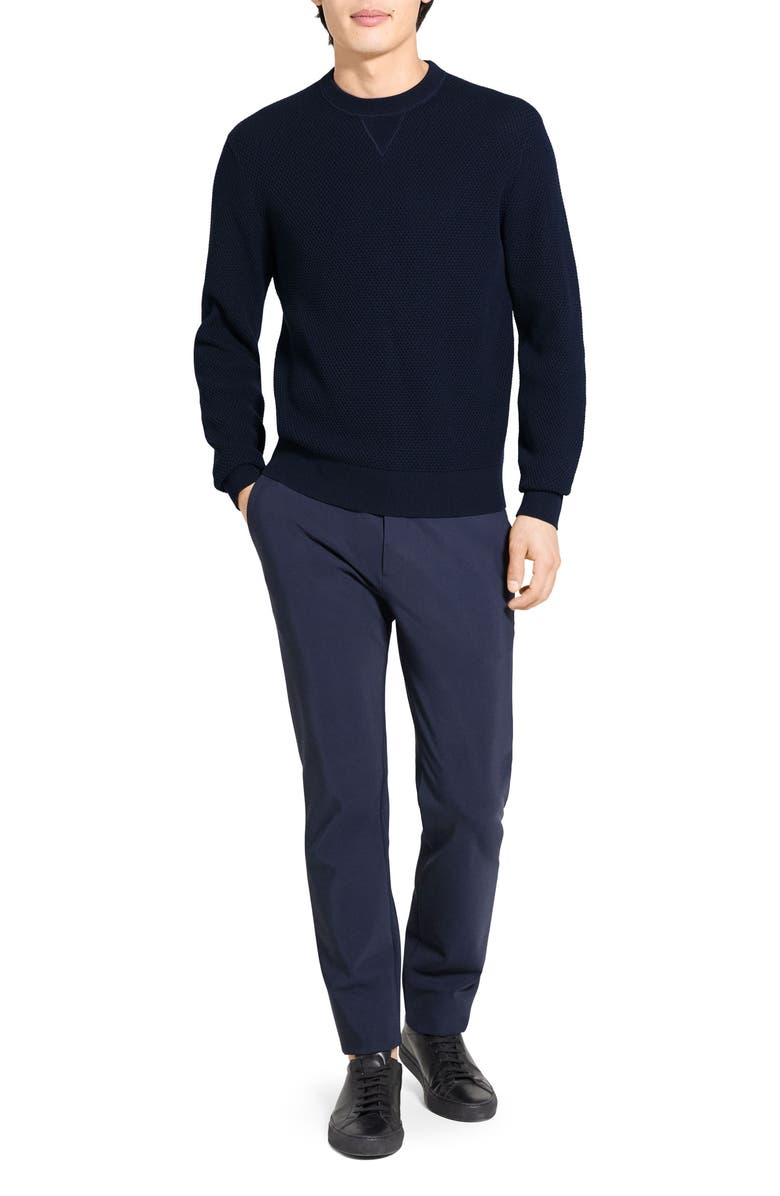 Theory Myhlo Texture Sweatshirt, Alternate, color, Baltic - Xhx