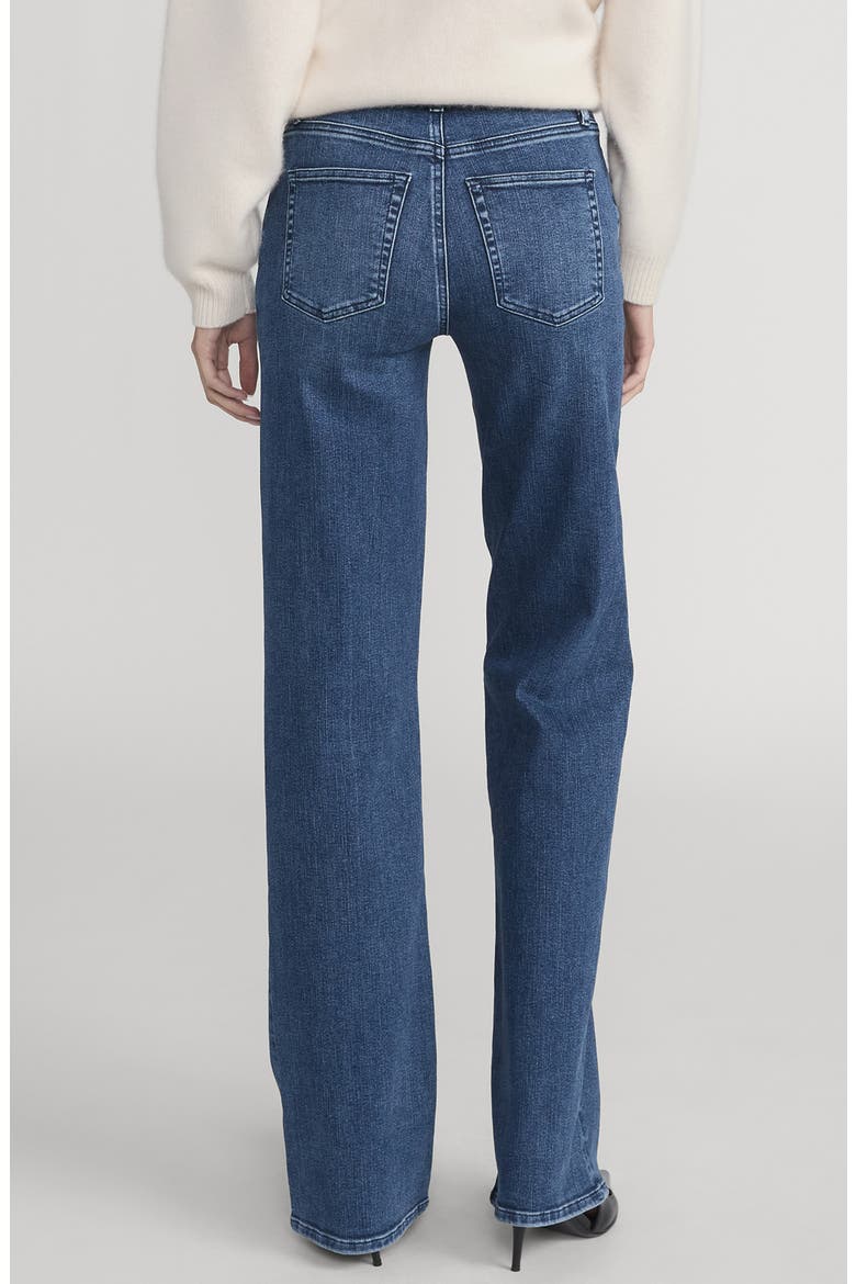 The High Waist Straight Leg Trouser Jeans, Alternate, color, FOXLEY