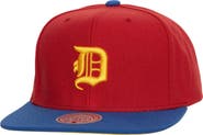 Mitchell & Ness Men's Mitchell & Ness Red/Royal Detroit Tigers Hometown Snapback Hat