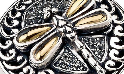 Samuel B. Dragonfly Ring In Metallic