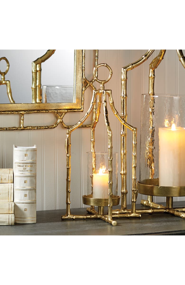 Napa Home & Garden Baldwin Lantern 19", Alternate, color, Gold