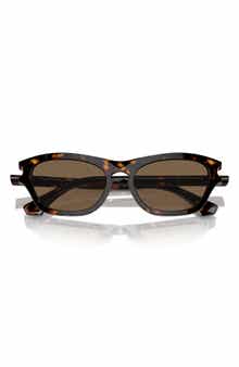 Burberry 55mm Pillow Sunglasses