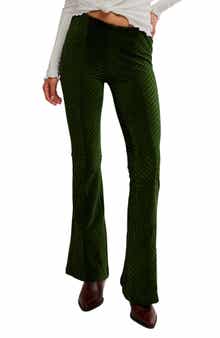 Free People Penny Flare Velvet Pants