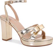BERNESS Franceen Bow Platform Sandal