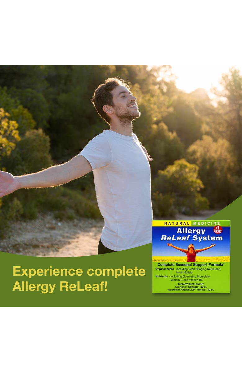 Trace Minerals Allergy ReLeaf System - Seasonal Discomfort Supplement - Provides Seasonal Support for Sneezing & Itchy Eyes - Supports Sinus Function - 30 Softgels (30 Servings), 30 Tablets, Alternate, color, NO COLOR