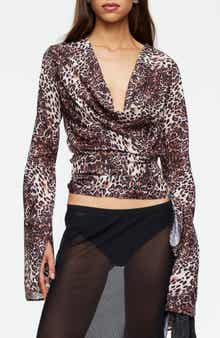 Daze Cowl Neck Crop Top