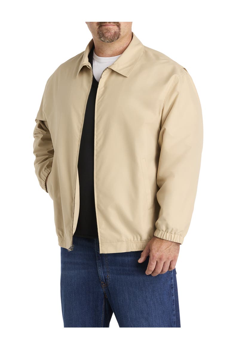 Big & Tall Golf Jacket, Main, color, TAN