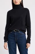 Nordstrom Classic Cashmere Turtleneck Sweater