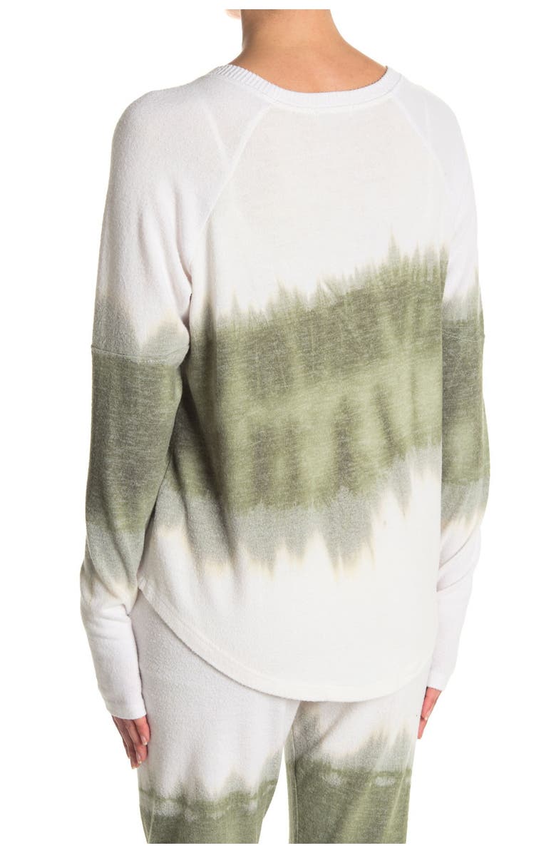 THEO AND SPENCE Yummy Print Thumbhole Pullover, Alternate, color, 