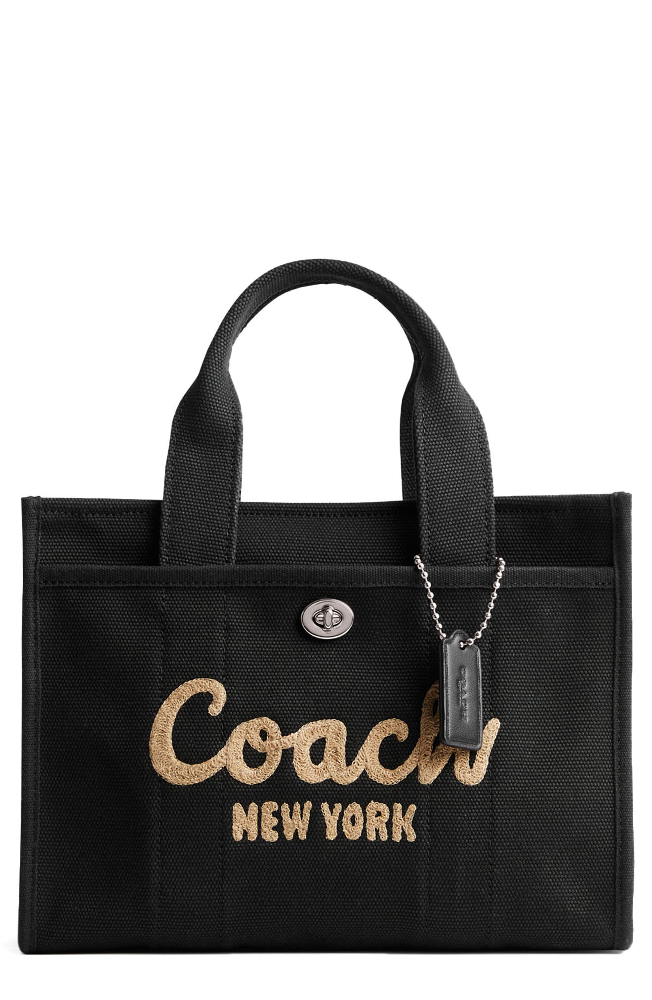 COACH 26 Canvas Cargo Tote, Main, color, 