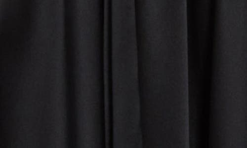 Cinq À Sept Sharma Short Sleeve Silk Maxi Dress In Black