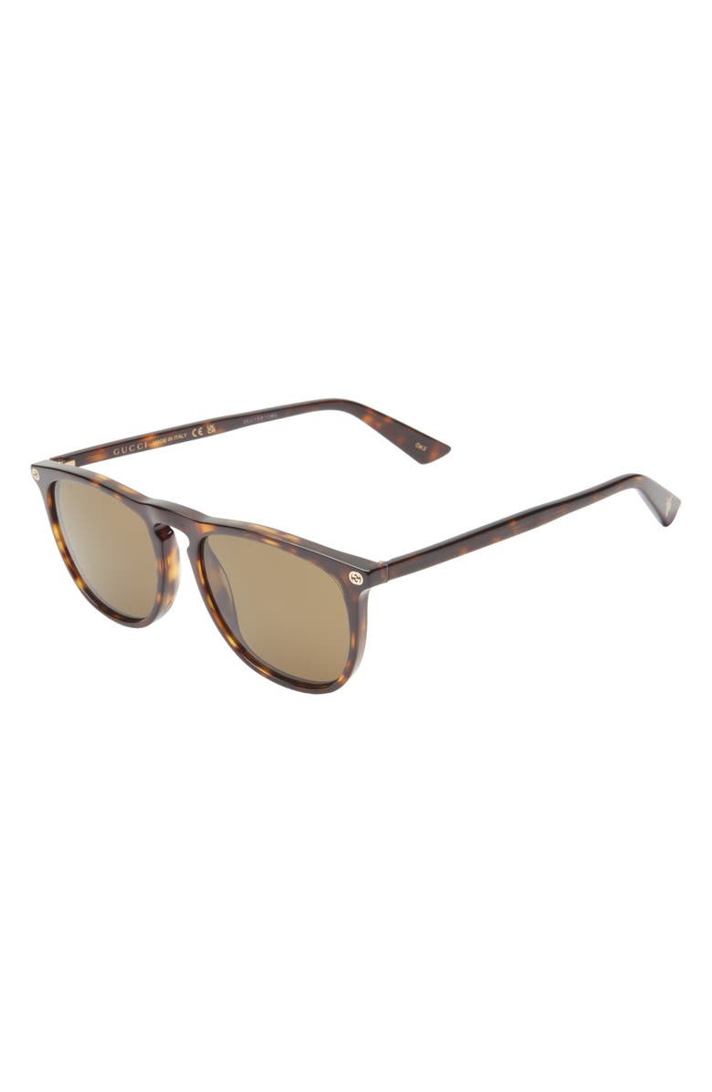 Gucci 53mm Round Sunglasses, Alternate, color,