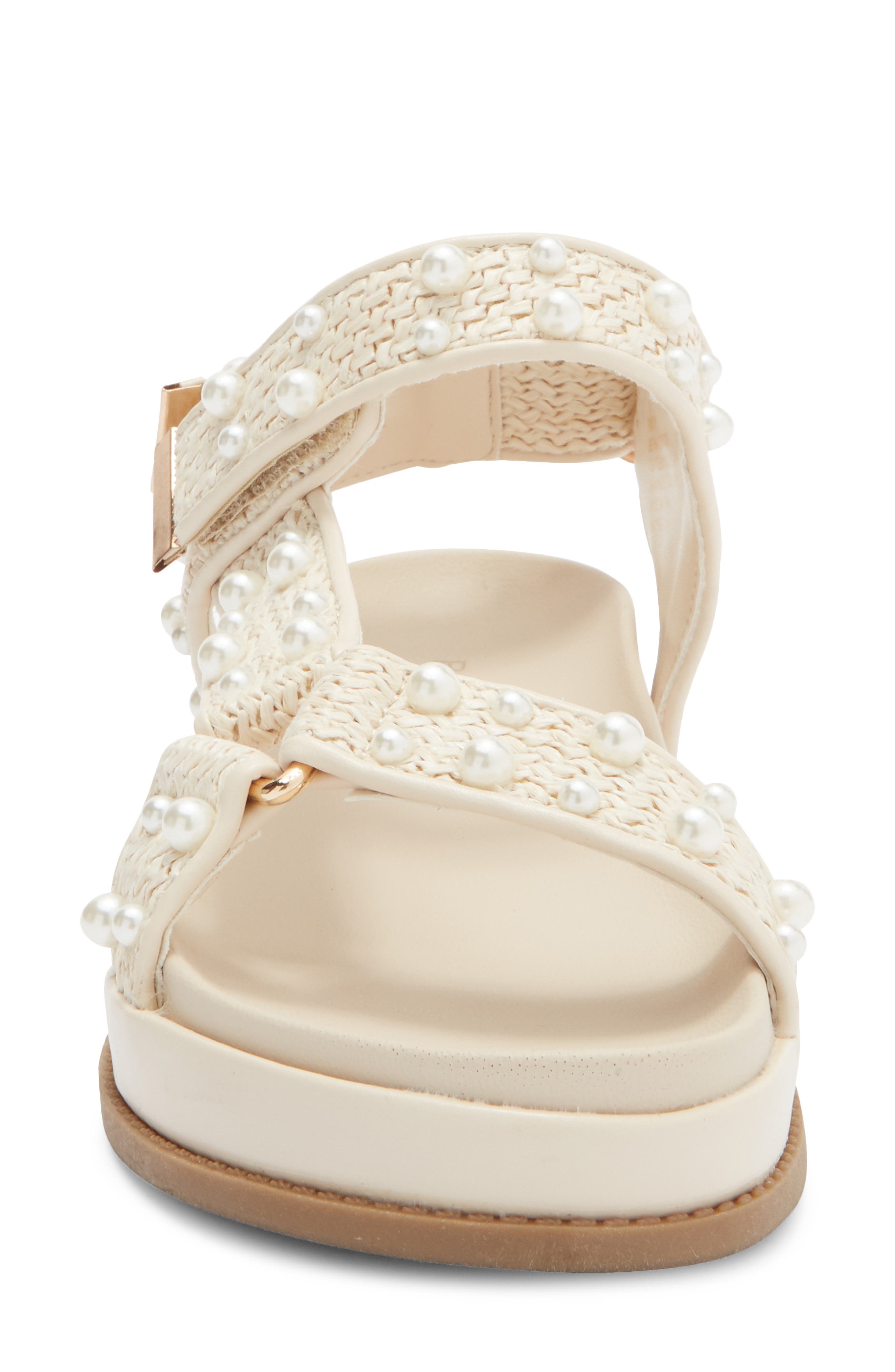 BCBGeneration Behka Sandal, Alternate, color, Natural Pearl