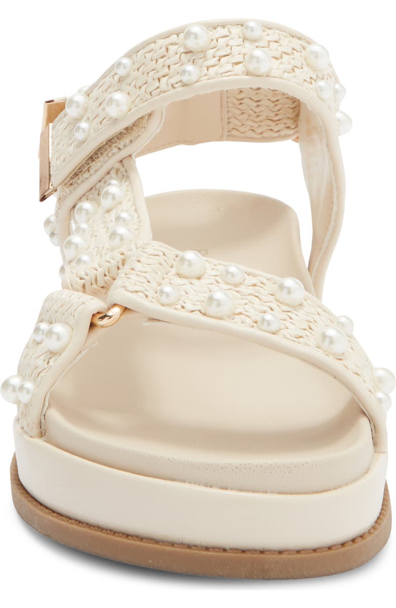BCBGeneration Behka Sandal, Alternate, color, Natural Pearl