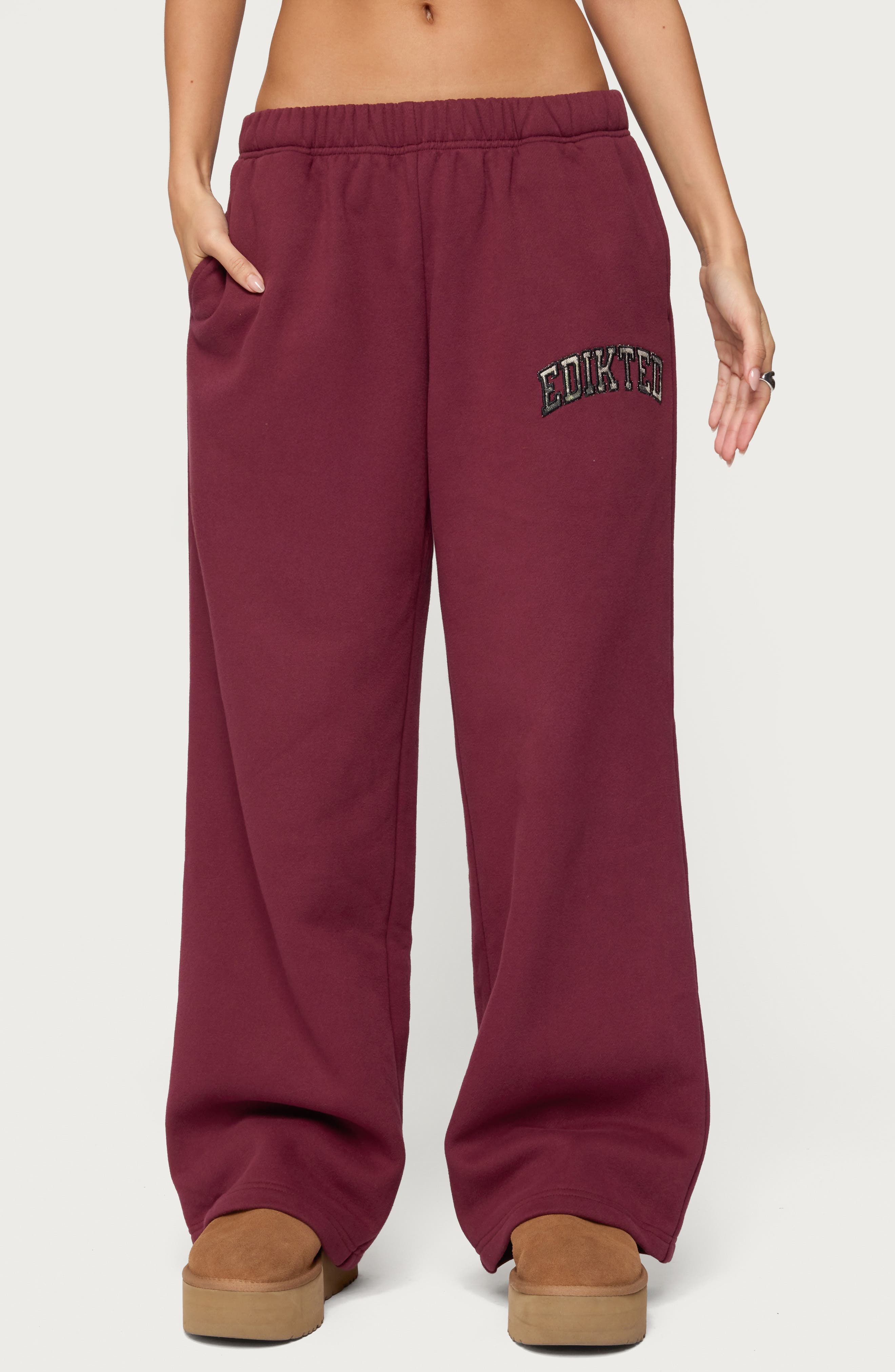 selected BURGUNDY