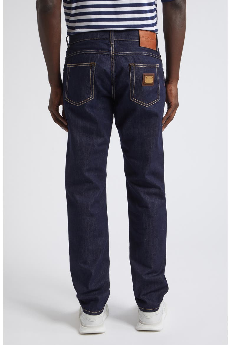 Distressed Straight Leg Jeans, Alternate, color, VARIANTE ABBINATA