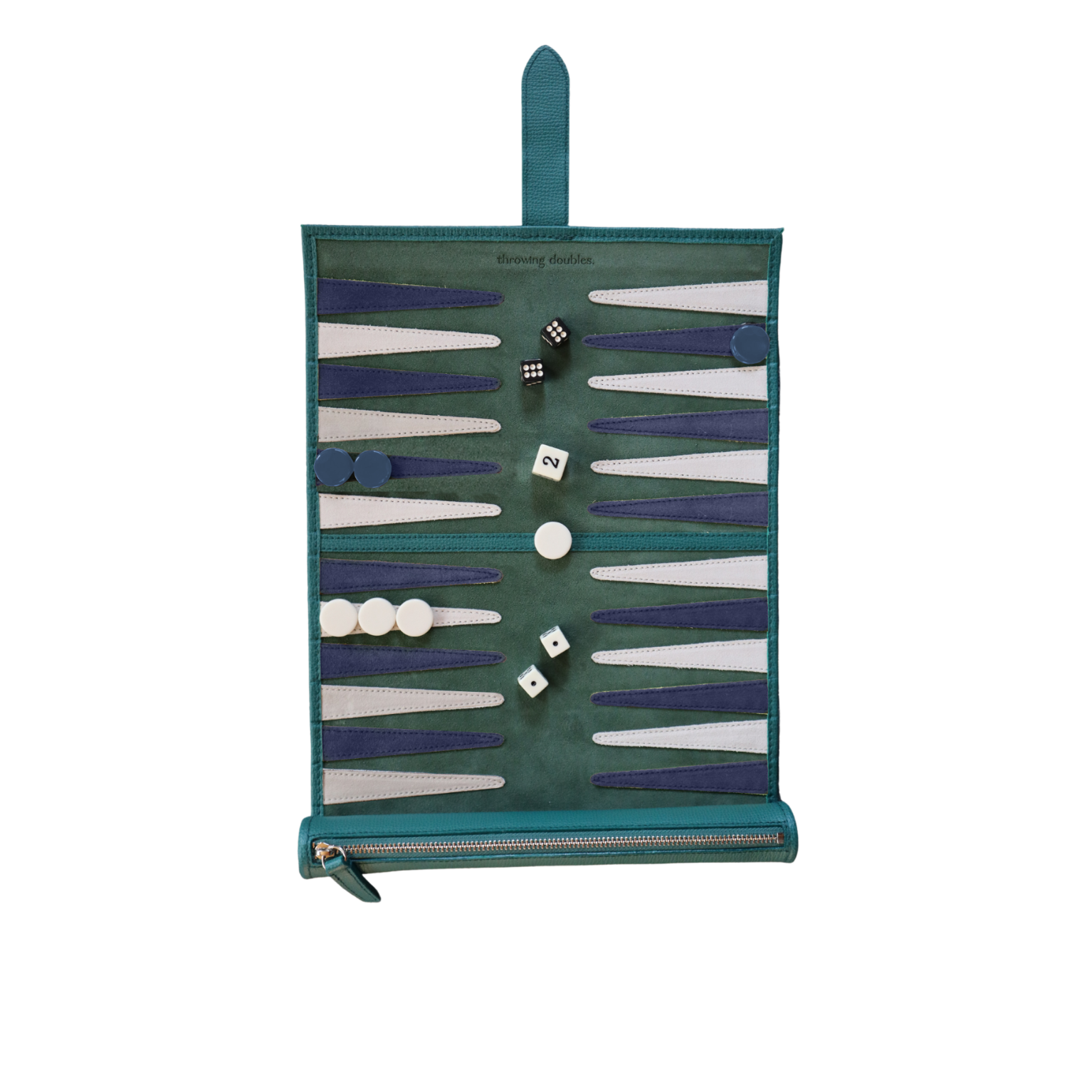 Throwing Doubles Travel Backgammon Board - Belfast 