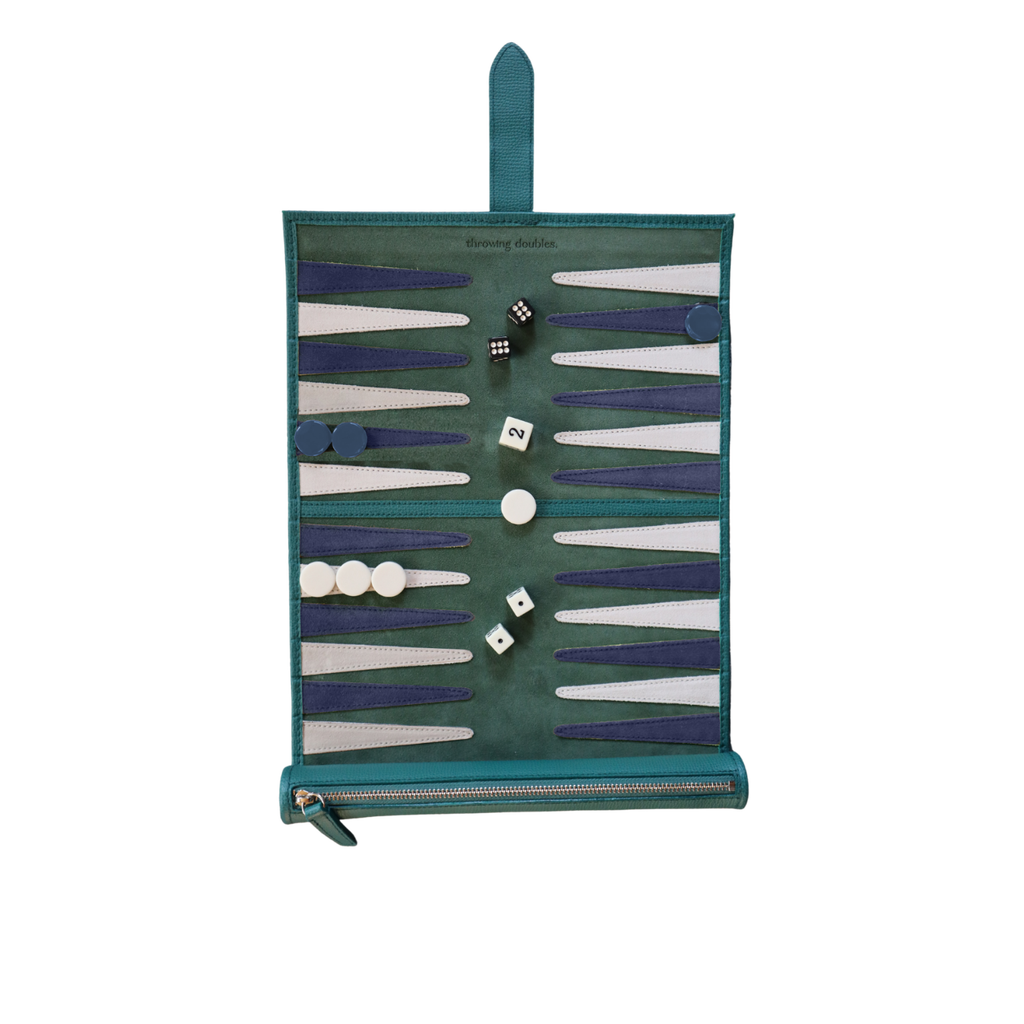 Throwing Doubles Travel Backgammon Board - Belfast  product