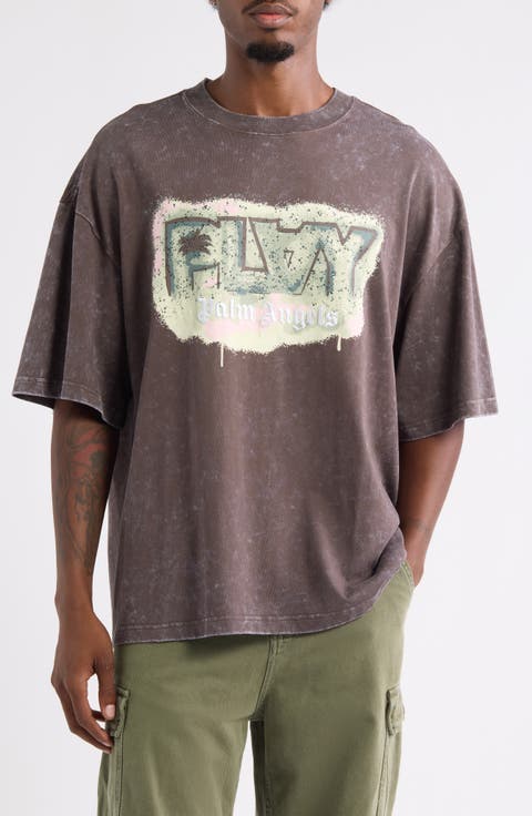 Oversize Box Logo Graphic T-Shirt