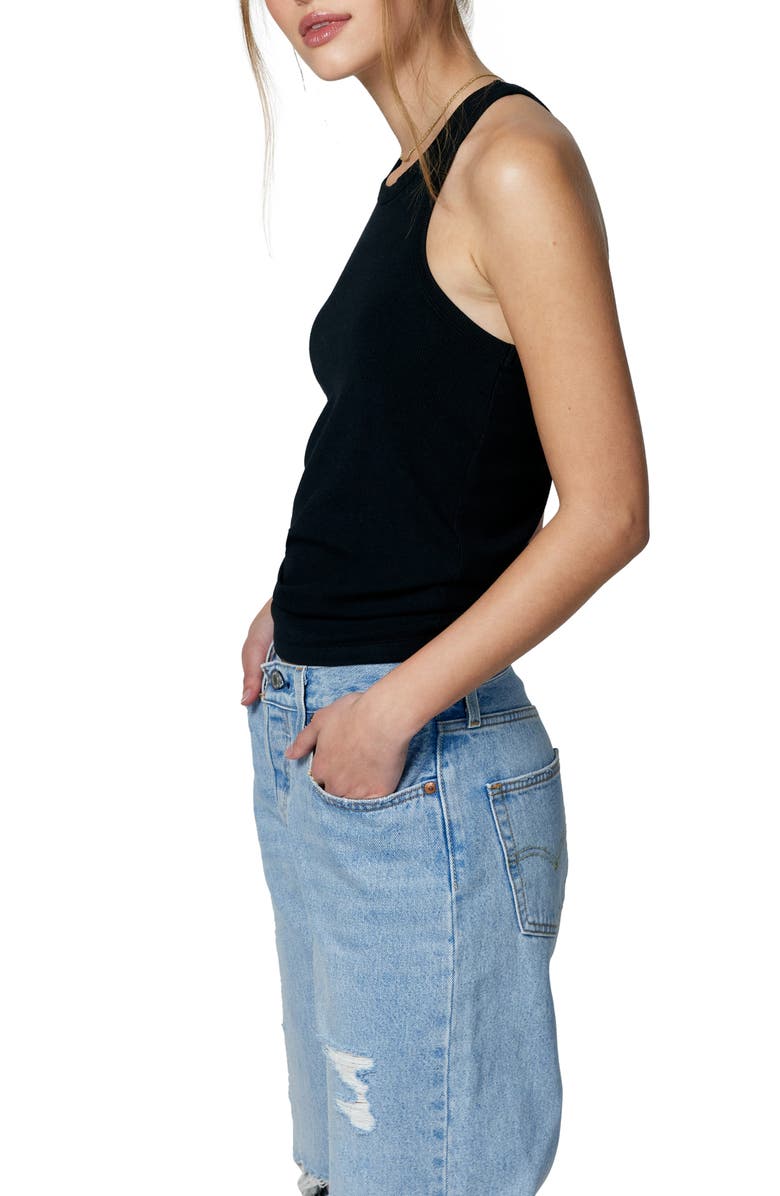 Spiritual Gangster Slim Stretch Modal Rib Tank, Alternate, color, 