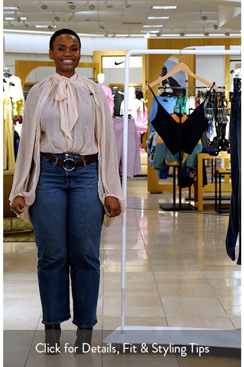 Round Two Skinny Strap Camisole video