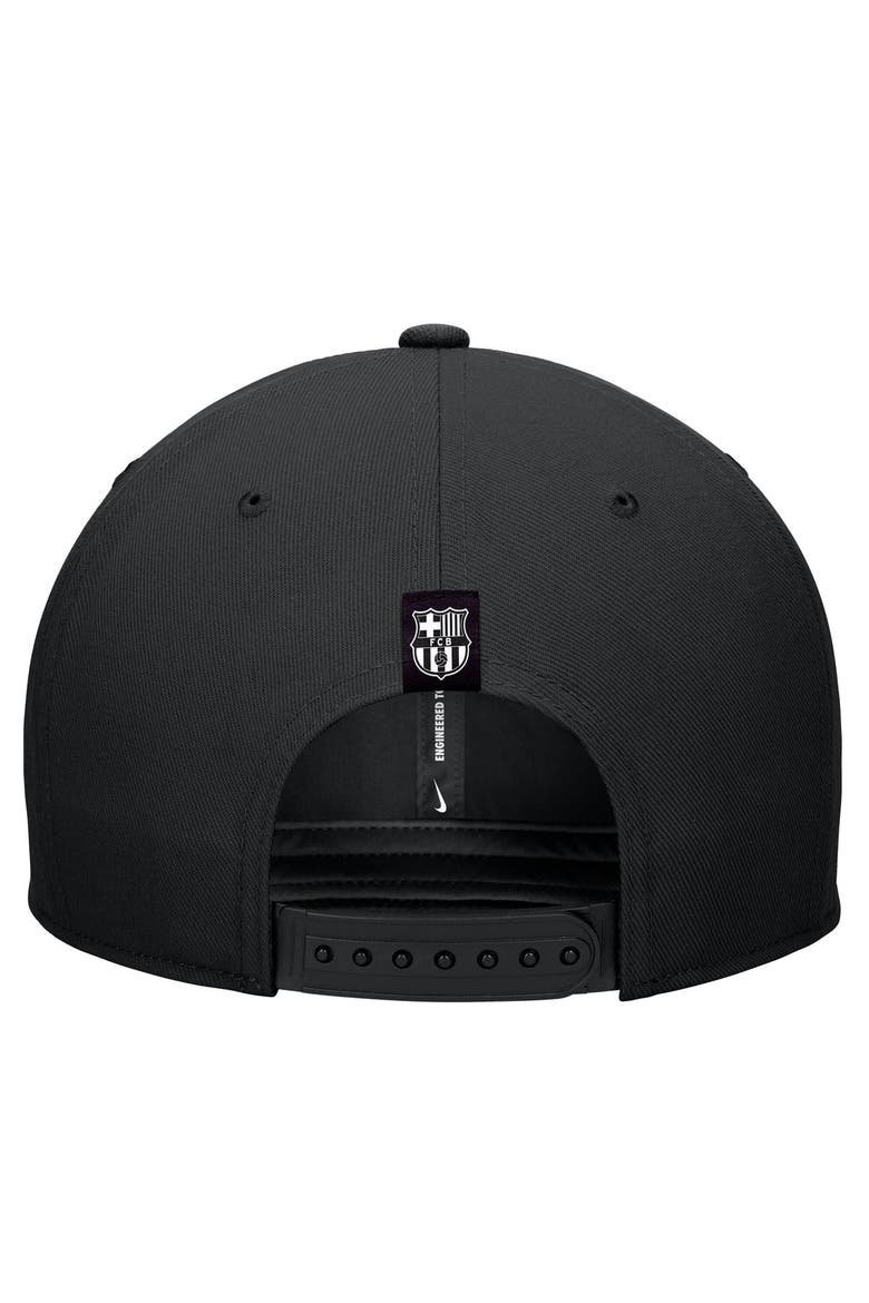 Men's Nike Black Barcelona Pro Snapback Hat, Alternate, color, Black