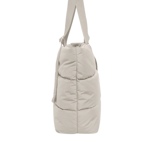 Got Bag Puffer Tote Bag In Scallop Monochrome