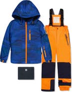 Deux par Deux Play Hooded Jacket & Reinforced Pants Two Piece Snowsuit
