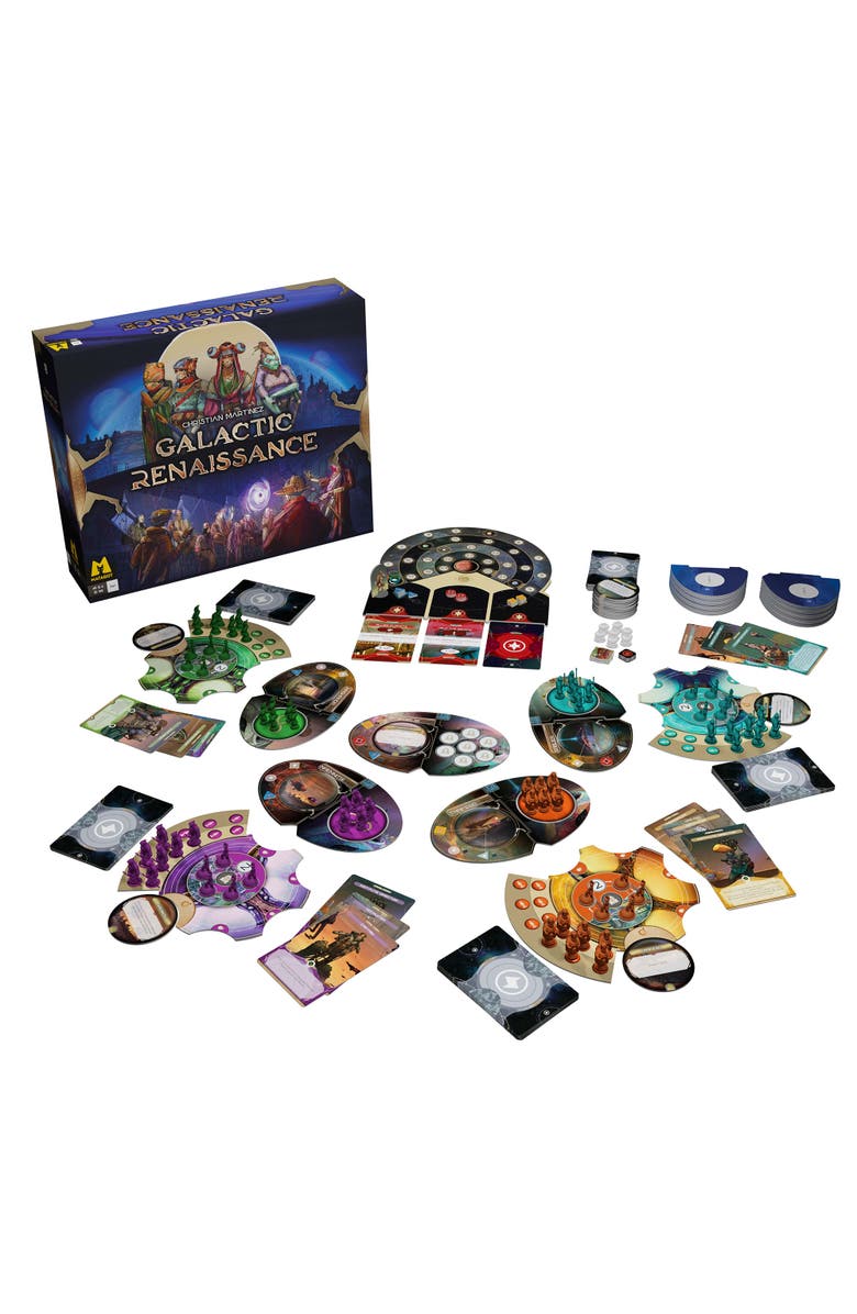 Matagot Galactic Renaissance, Strategy Board Game, Alternate, color, 