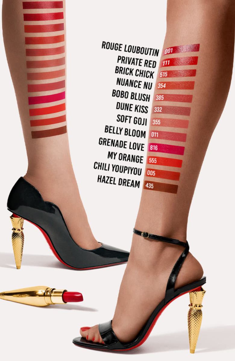 Christian Louboutin Rouge Louboutin Silky Satin Lipstick, Alternate, color, Hazel Dream 435