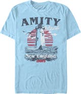 Jaws Men's Jaws Amity Island Tourist Lighthouse Graphic T-Shirt
