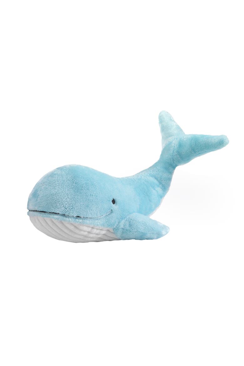 Oceania Baby Soft Whale Plush Stuffed Animal Toy, Main, color, Blue