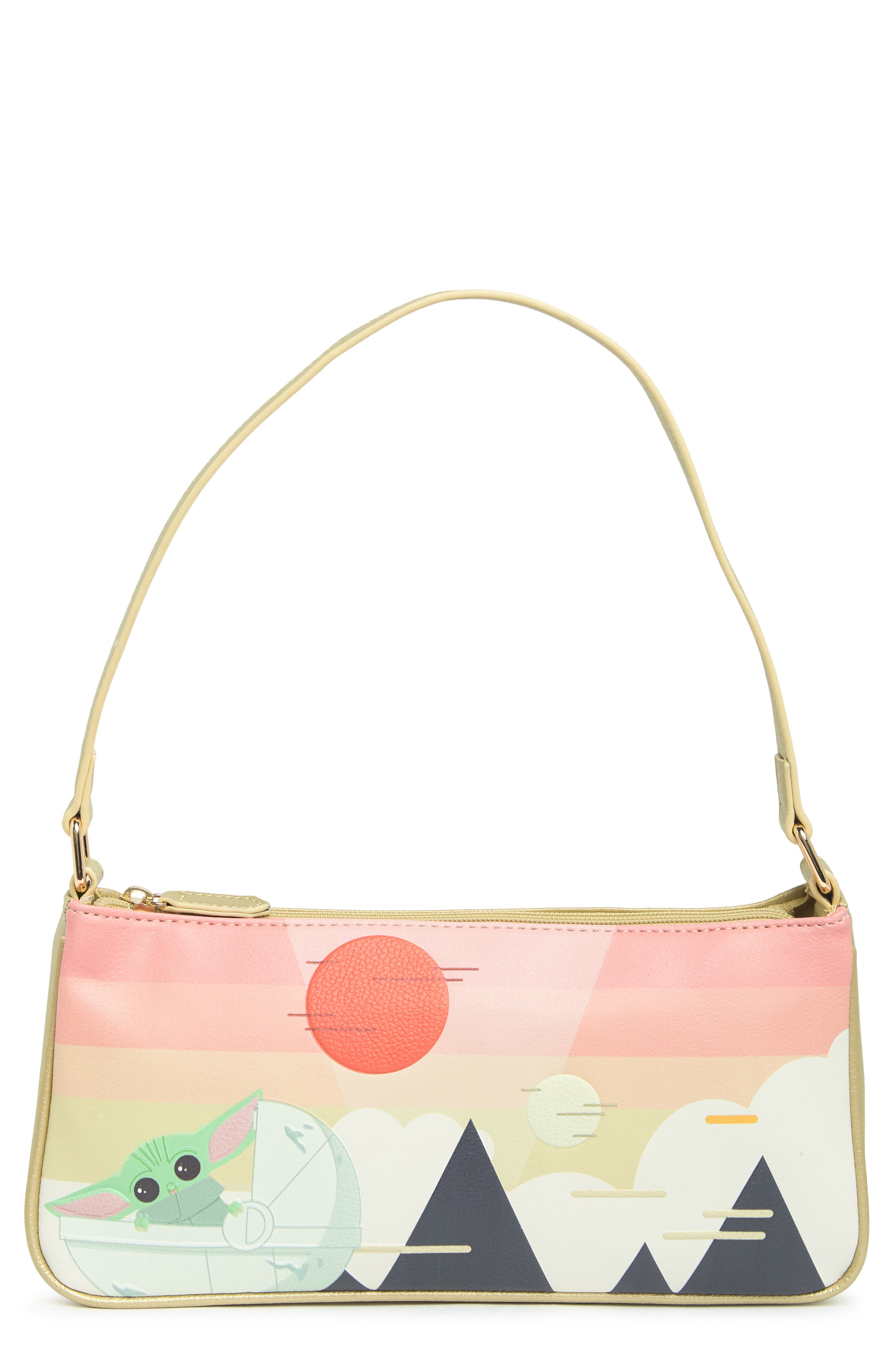 DANI BY DANIELLE NICOLE Grogu Rays Baguette Bag, Main, color, 
