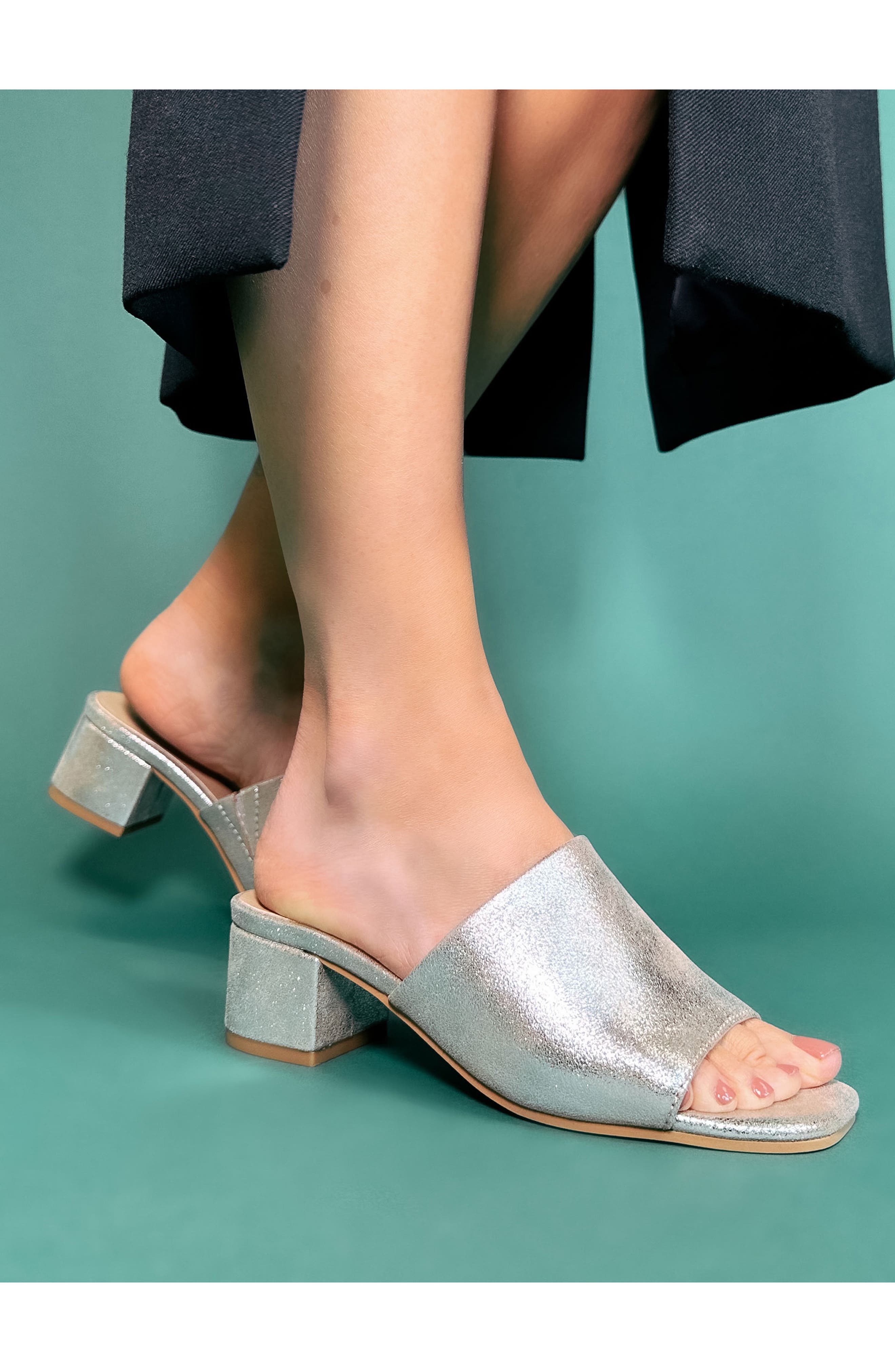 Pepper Slide Sandal, Alternate, color, LIGHT GOLD