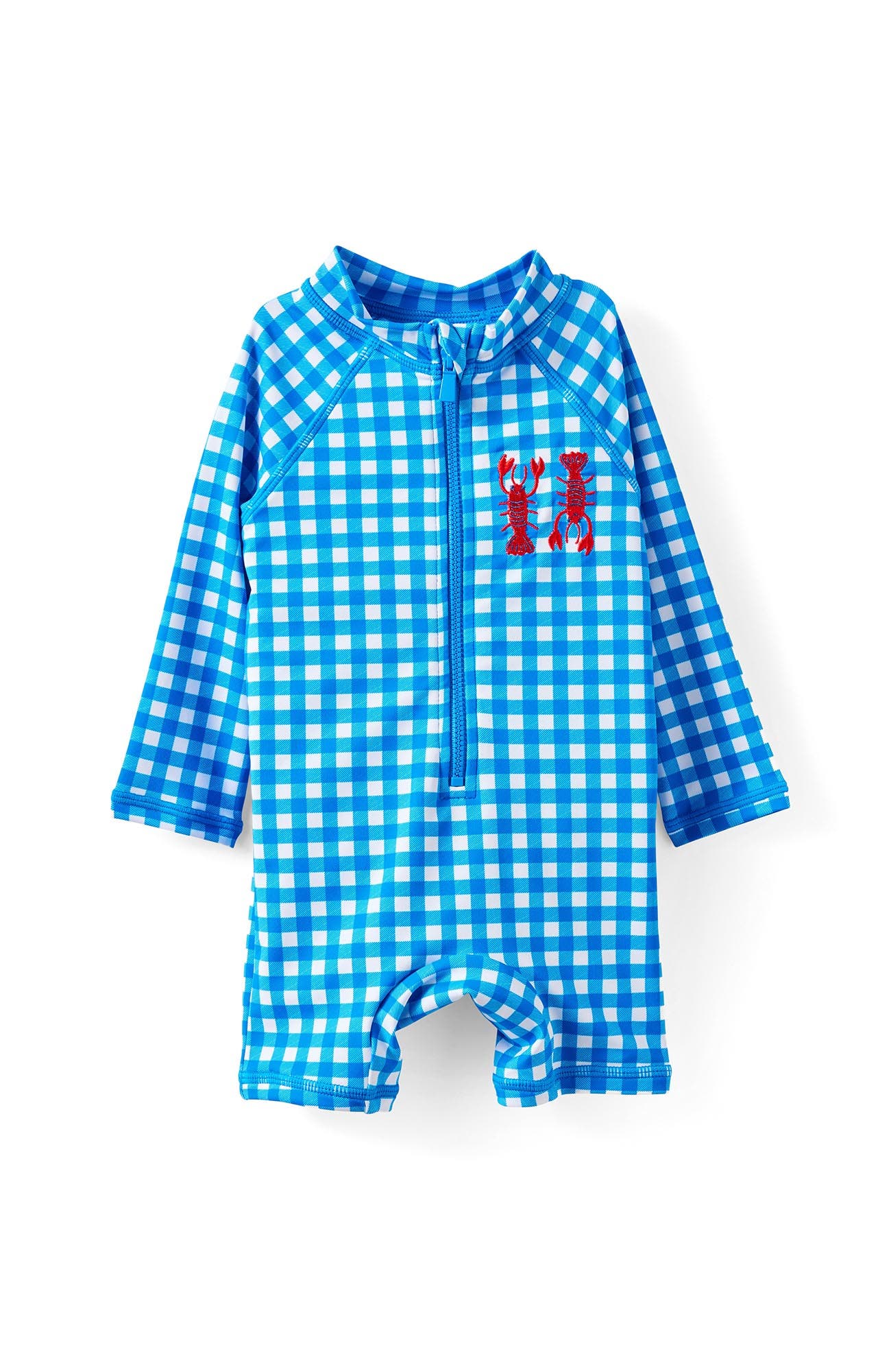 Harbour Blue Gingham Lobster