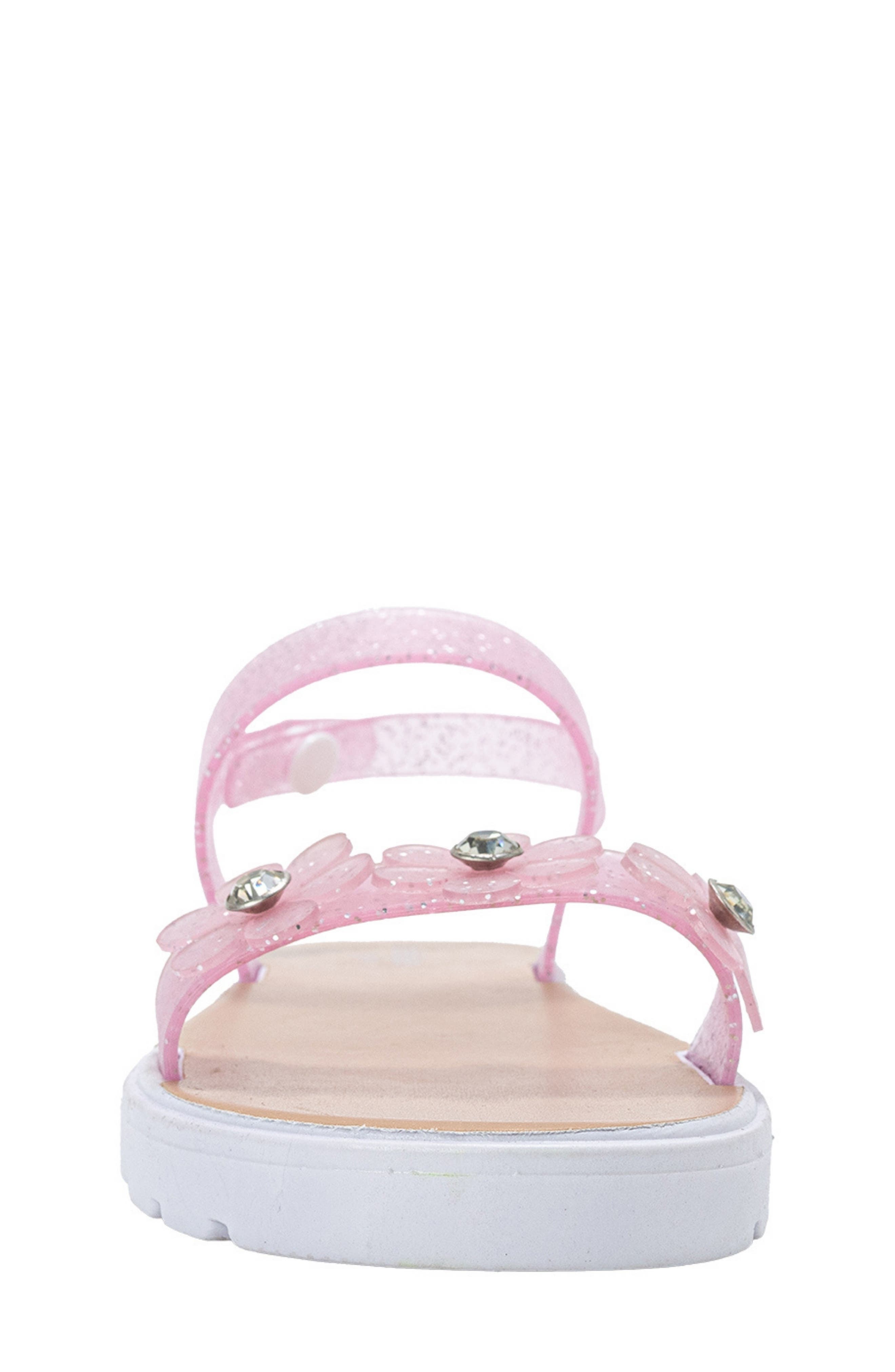 Mimi 3D Flower Sandal, Alternate, color, BLUSH