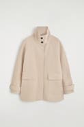 COS Cotton-twill Mock-neck Jacket