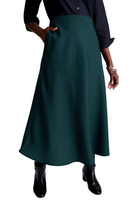 Bi-Stretch Swing Skirt (Plus Available)