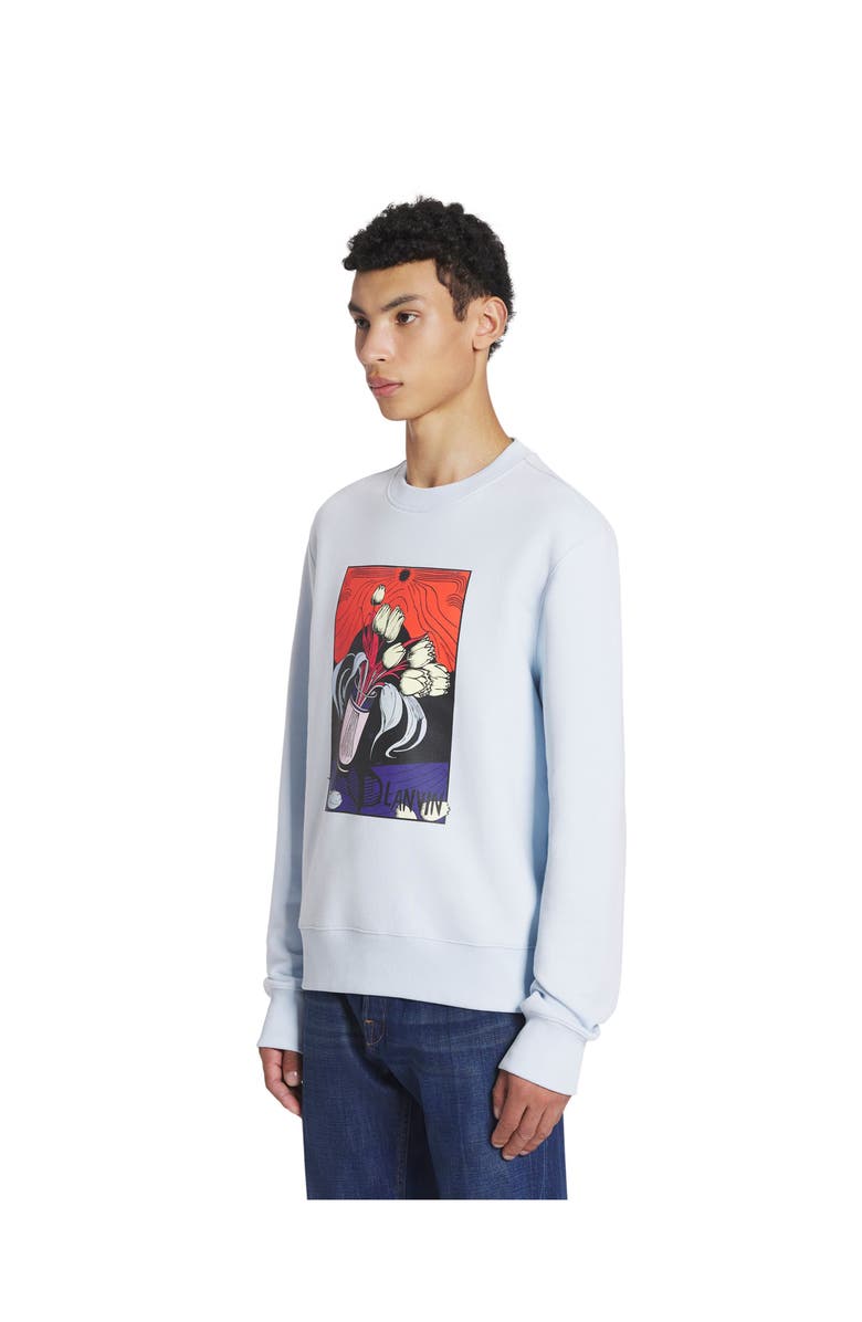 Lanvin Printed Sweatshirt, Alternate, color, 