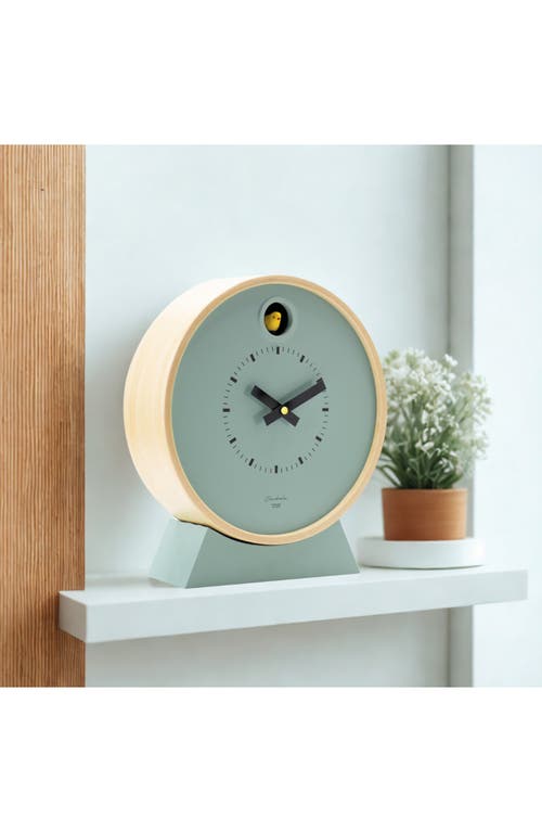 Cloudnola Dot Cuckoo Clock In Green