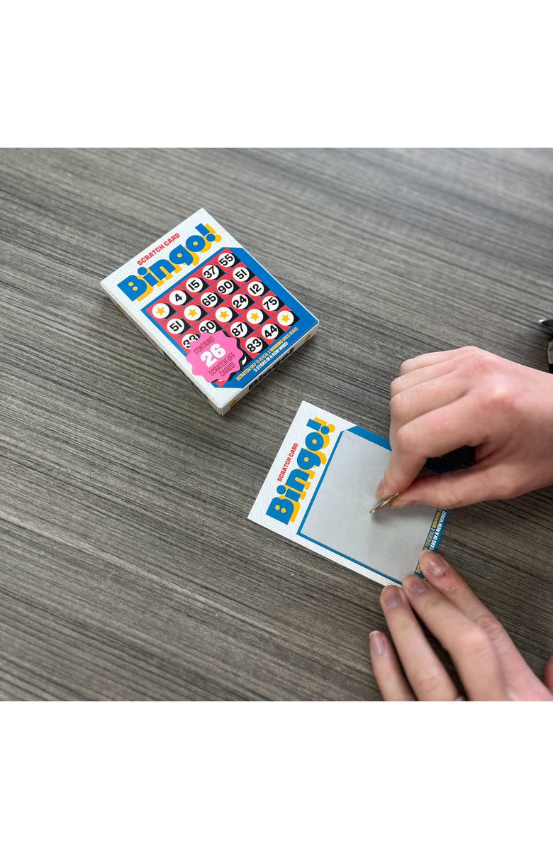 Grand Prix International Bingo Scratch Card Game Party Game, Alternate, color, Multicolored