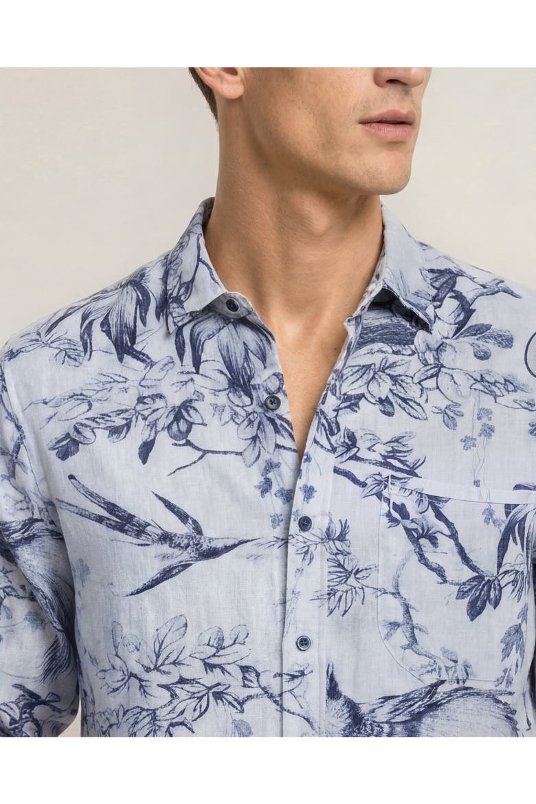 Grasmoor Relaxed Fit Long Sleeve Shirt, Alternate, color, AERO BLUE