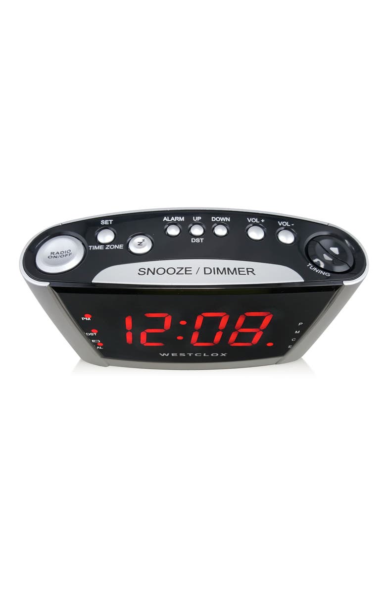 Westclox Alarm Clock Radio, Alternate, color,