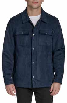 Dockers® Faux Suede Shirt Jacket