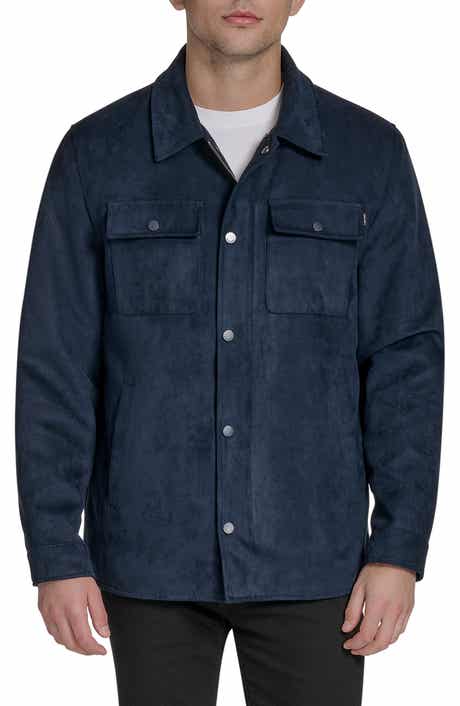 Dockers® Faux Suede Shirt Jacket