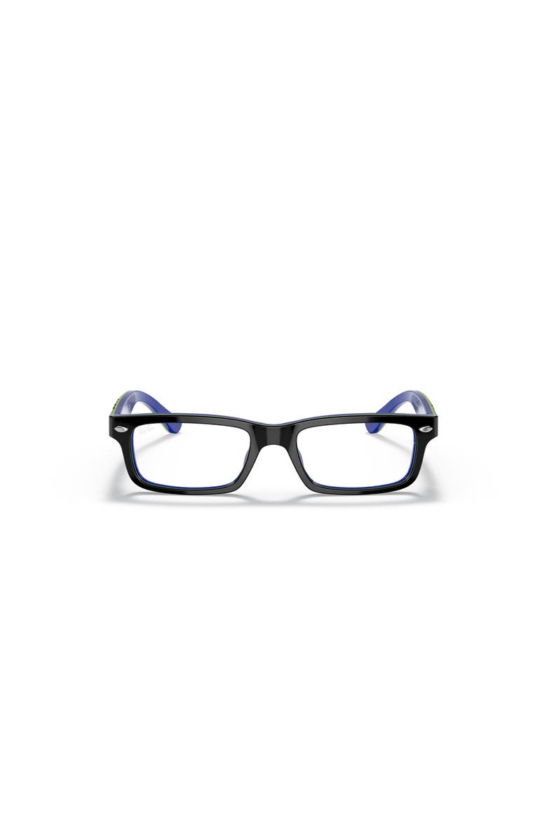 Ray-Ban 48mm Rectangle optical glasses, Alternate, color, Grey