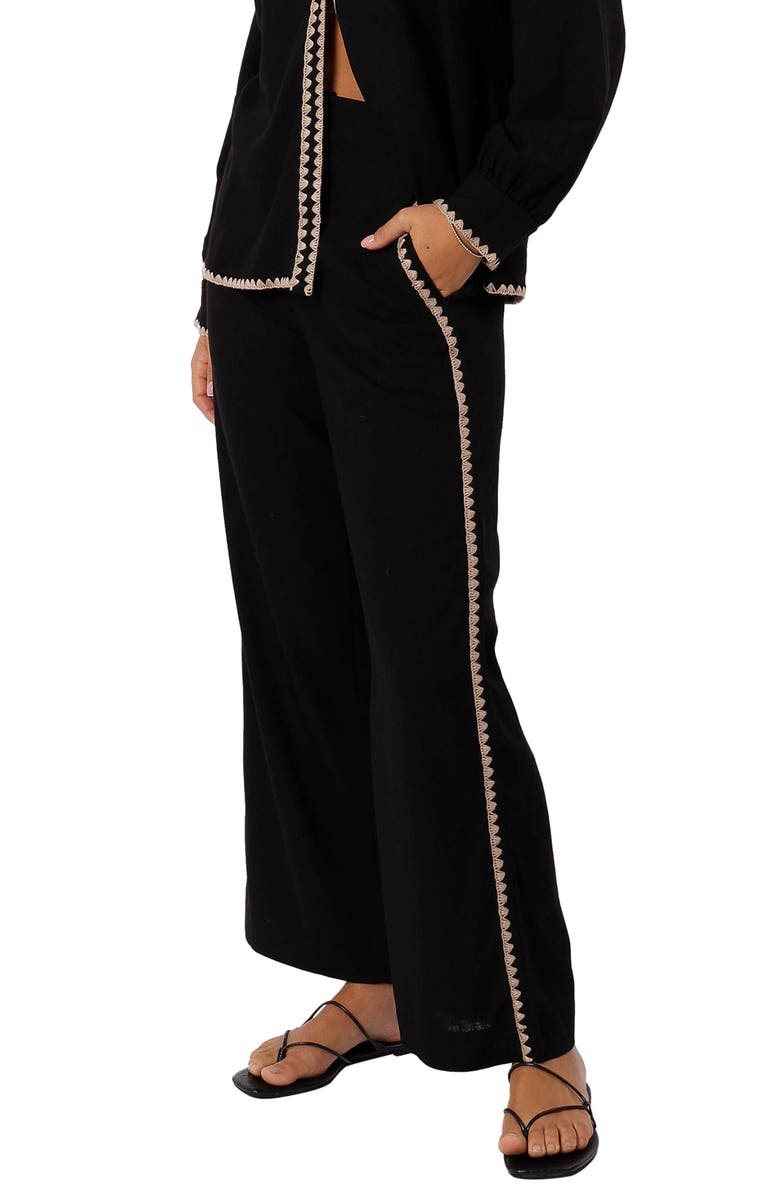 Petal & Pup Calyse Wide Leg Pants, Alternate, color, 